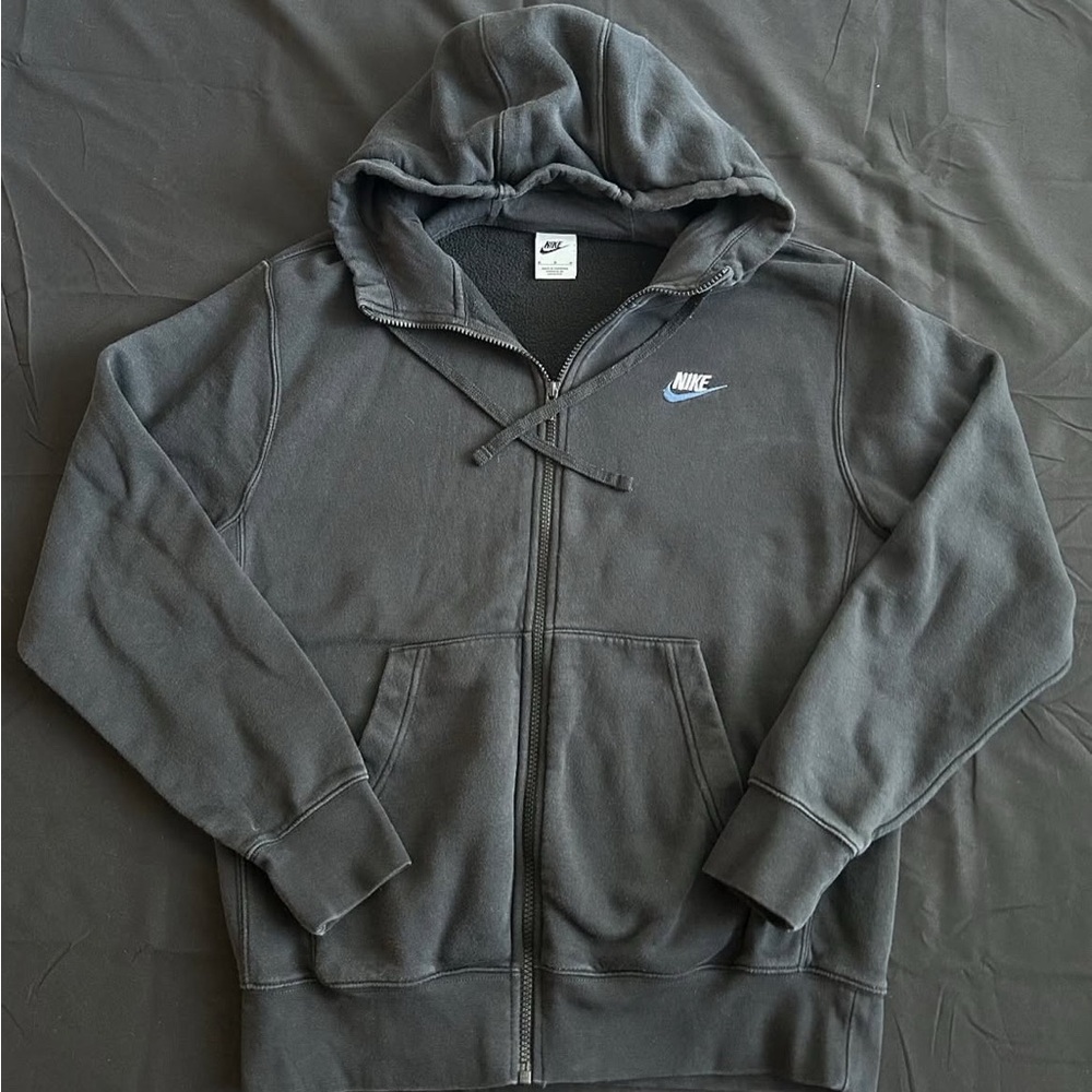 Nike Charcoal Full-Zip Hoodie